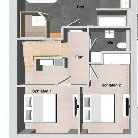 Haus Fichte شقة بوسم
